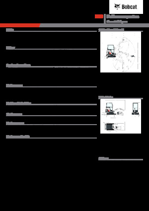Miniescavatori Bobcat E19