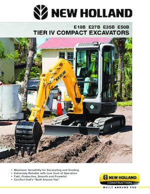 Miniescavatori New Holland E27B