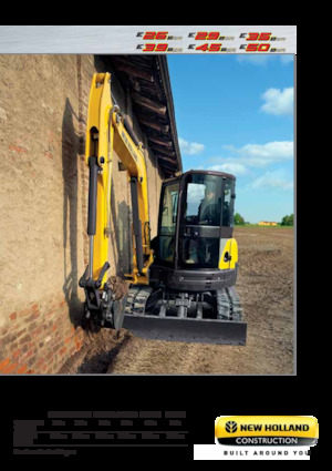 Miniescavatori New Holland E50B