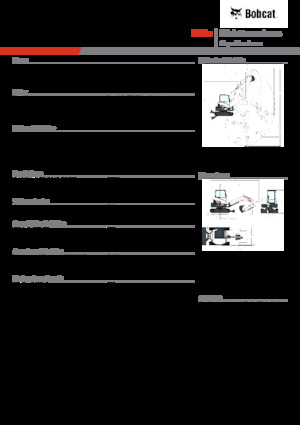 Miniescavatori Bobcat E50z