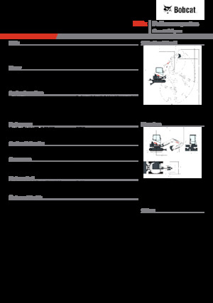 Miniescavatori Bobcat E50z