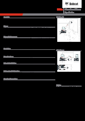 Miniescavatori Bobcat E50z