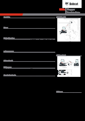 Miniescavatori Bobcat E55z