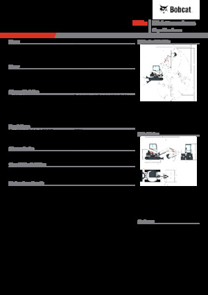 Miniescavatori Bobcat E55z