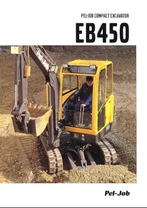 Miniescavatori Pel-Job EB 450 XT