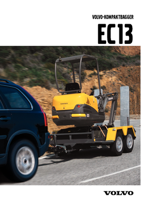 Miniescavatori Volvo EC13XTV