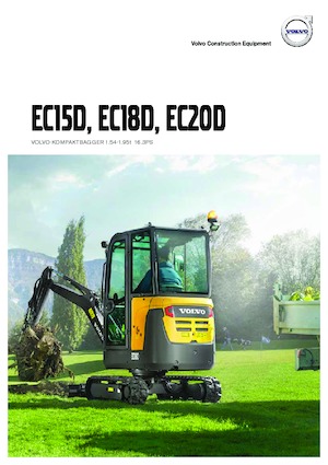 Miniescavatori Volvo EC18D