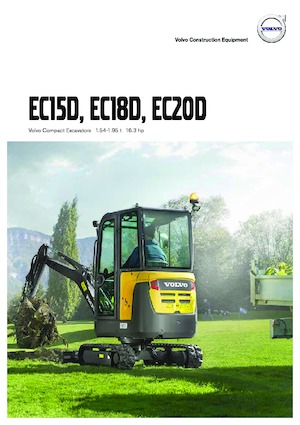 Miniescavatori Volvo EC18D