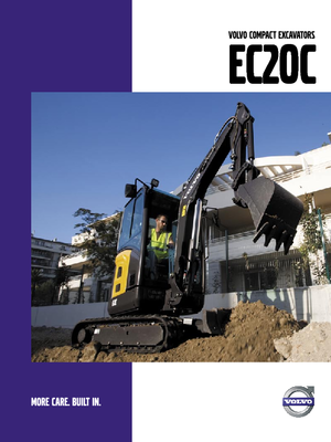 Miniescavatori Volvo EC20C