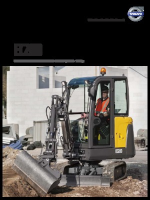 Miniescavatori Volvo EC20D