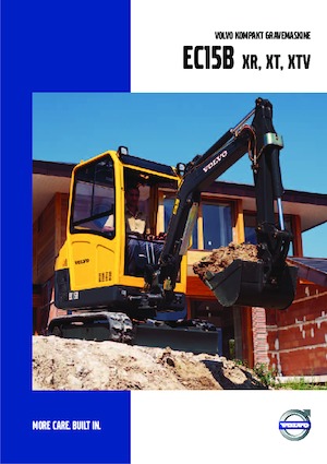 Miniescavatori Volvo EC15B XT