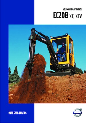 Miniescavatori Volvo EC20B XT
