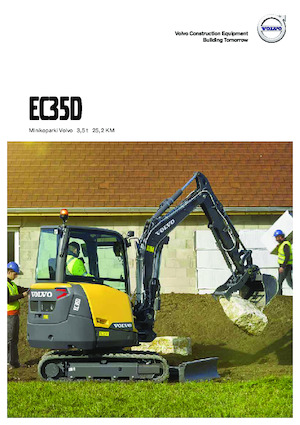 Miniescavatori Volvo EC35D