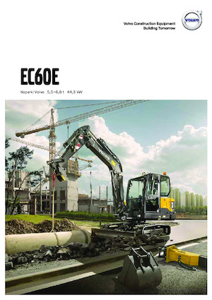 Miniescavatori Volvo EC60E