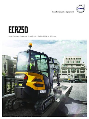Miniescavatori Volvo ECR25D