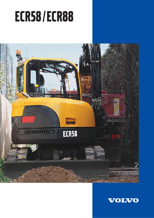 Miniescavatori Volvo ECR58