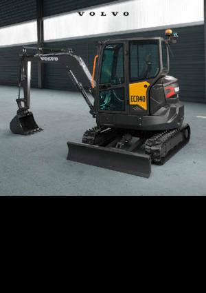 Miniescavatori Volvo ECR40