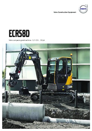 Miniescavatori Volvo ECR58D
