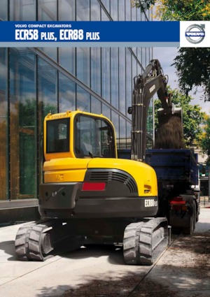 Escavatori cingolati Volvo ECR88 Plus