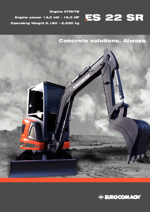 Miniescavatori Eurocomach ES 22 SR