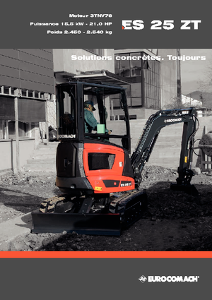 Miniescavatori Eurocomach ES 25 ZT