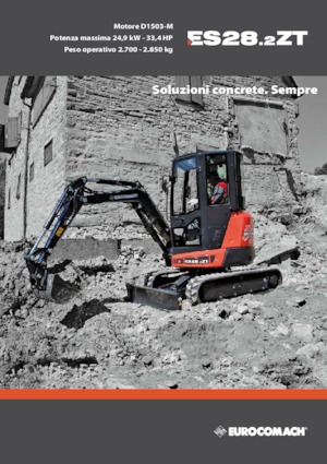Miniescavatori Eurocomach ES 28.2 ZT