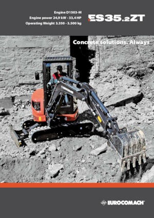 Miniescavatori Eurocomach ES 35.2 ZT