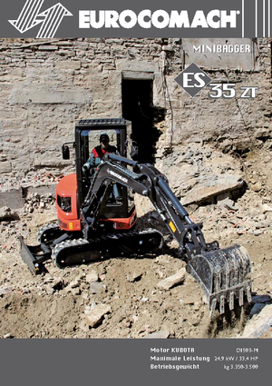 Miniescavatori Eurocomach ES 35 ZT