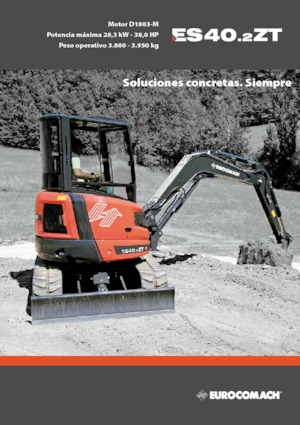Miniescavatori Eurocomach ES 40.2 ZT