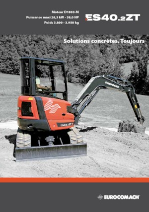 Miniescavatori Eurocomach ES 40.2 ZT