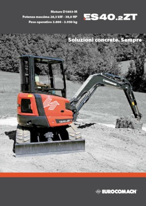 Miniescavatori Eurocomach ES 40.2 ZT