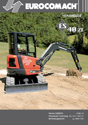 Miniescavatori Eurocomach ES 40 ZT