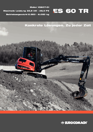 Miniescavatori Eurocomach ES 60 TR