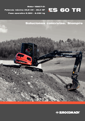 Miniescavatori Eurocomach ES 60 TR
