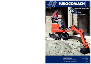 Miniescavatori Eurocomach ES 90 ZT