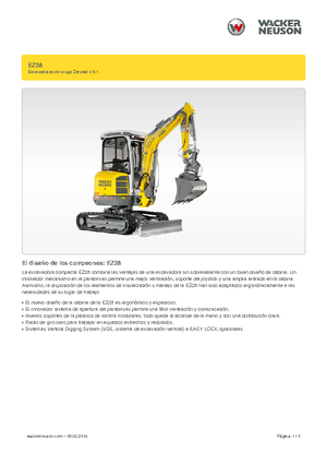 Miniescavatori Wacker Neuson EZ28