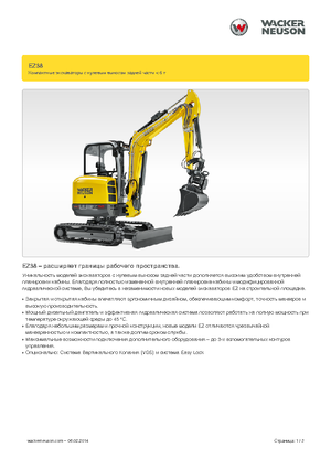 Miniescavatori Wacker Neuson EZ38