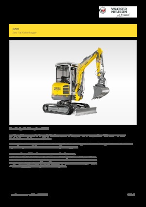 Miniescavatori Wacker Neuson EZ28