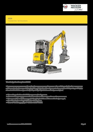 Miniescavatori Wacker Neuson EZ28
