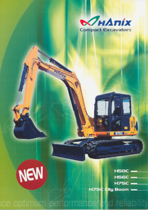 Miniescavatori Hanix H50C