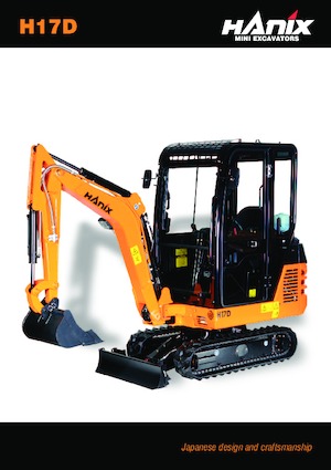 Miniescavatori Hanix H17D