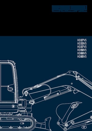 Miniescavatori Kato Imer HD27V5
