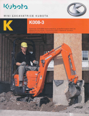 Miniescavatori Kubota K008-3