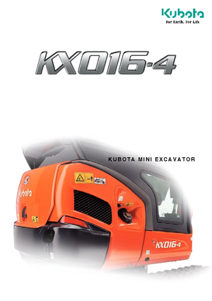 Miniescavatori Kubota KX016-4 G