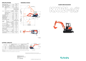 Miniescavatori Kubota KX101-3α2