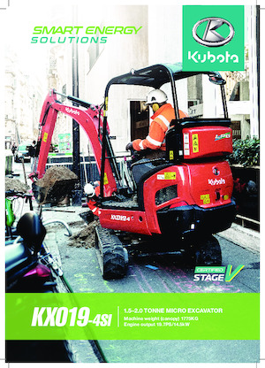 Miniescavatori Kubota KX019-4 SI