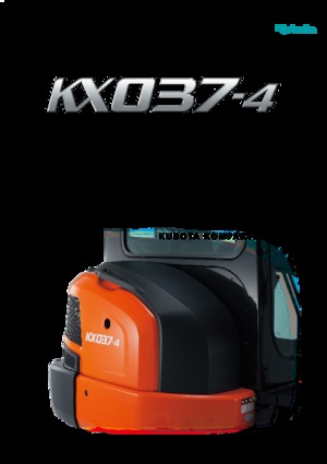 Miniescavatori Kubota KX037-4 HGL