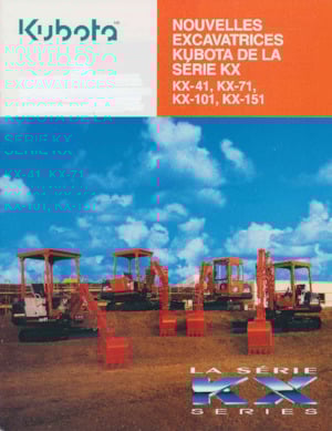 Miniescavatori Kubota KX41-2