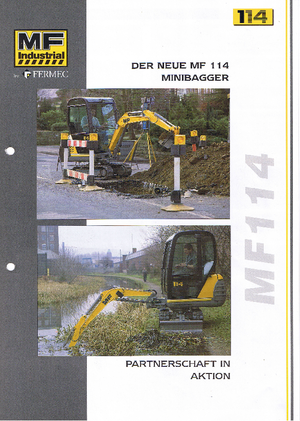 Miniescavatori MF Industrial MF 114