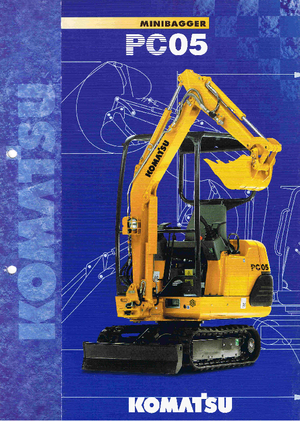 Miniescavatori Komatsu PC05-7
